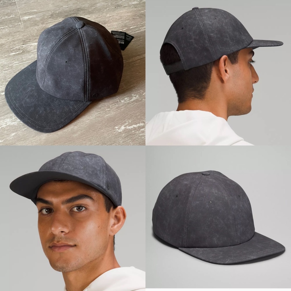 Lululemon Days Shade Ball Cap Hat in Gravel Dust Graphite Grey Multi